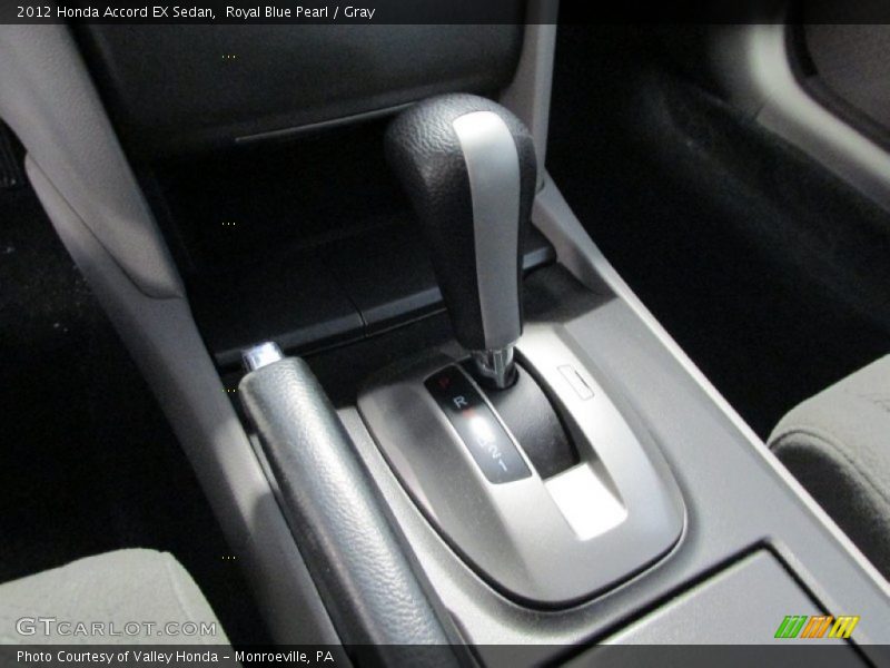 Royal Blue Pearl / Gray 2012 Honda Accord EX Sedan