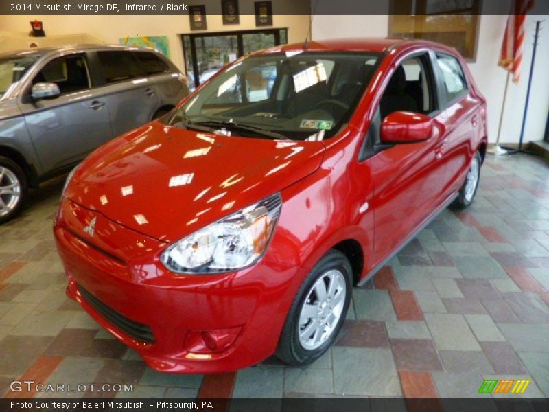 Front 3/4 View of 2014 Mirage DE