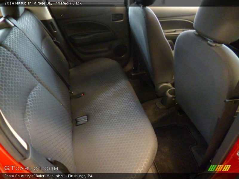 Infrared / Black 2014 Mitsubishi Mirage DE