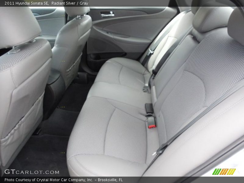 Radiant Silver / Gray 2011 Hyundai Sonata SE