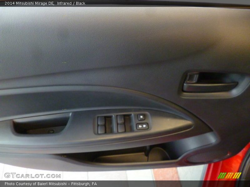 Infrared / Black 2014 Mitsubishi Mirage DE