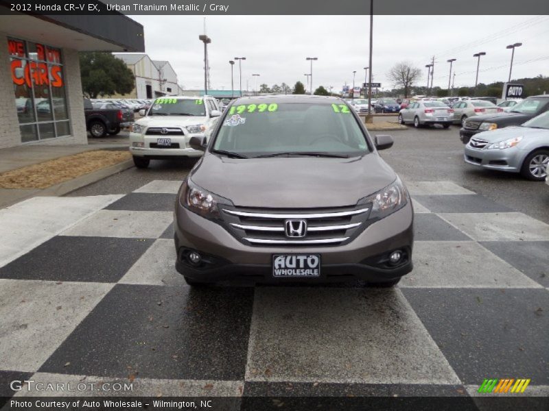 Urban Titanium Metallic / Gray 2012 Honda CR-V EX