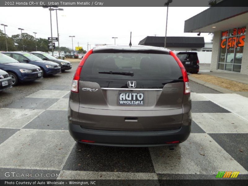 Urban Titanium Metallic / Gray 2012 Honda CR-V EX