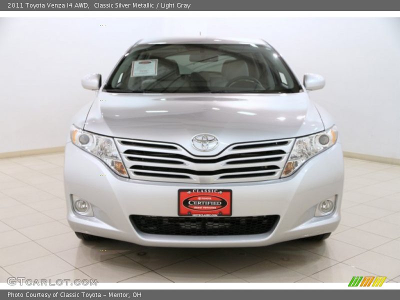 Classic Silver Metallic / Light Gray 2011 Toyota Venza I4 AWD