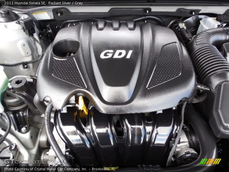 Radiant Silver / Gray 2011 Hyundai Sonata SE
