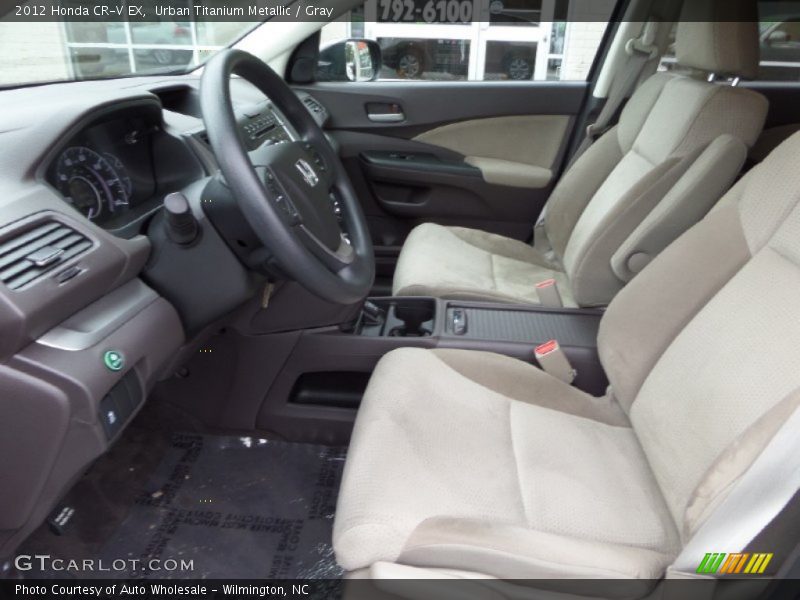 Urban Titanium Metallic / Gray 2012 Honda CR-V EX