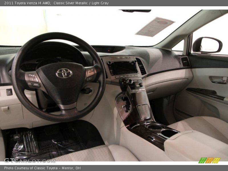 Light Gray Interior - 2011 Venza I4 AWD 