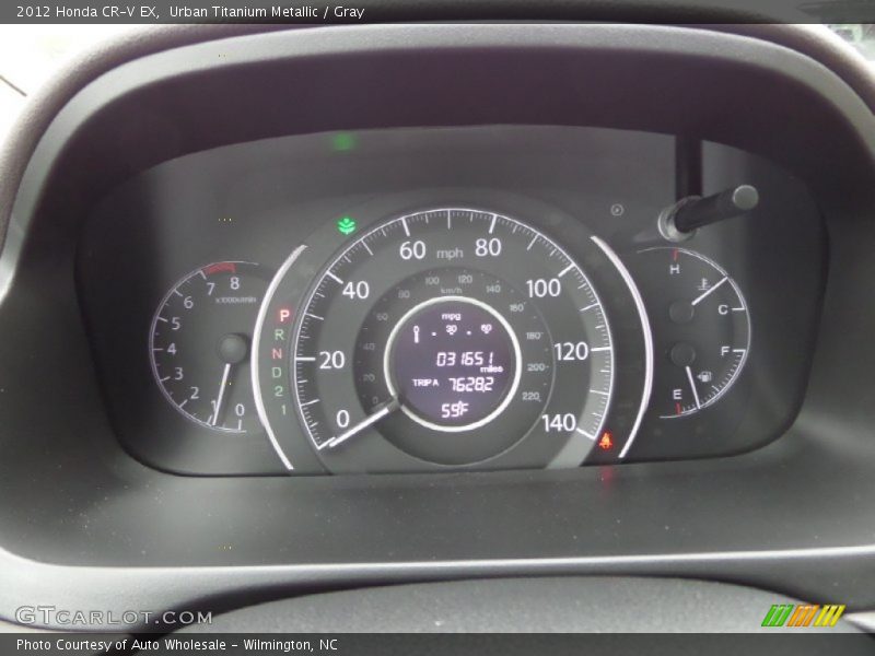 Urban Titanium Metallic / Gray 2012 Honda CR-V EX