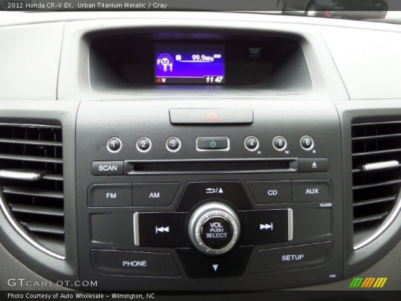 Urban Titanium Metallic / Gray 2012 Honda CR-V EX