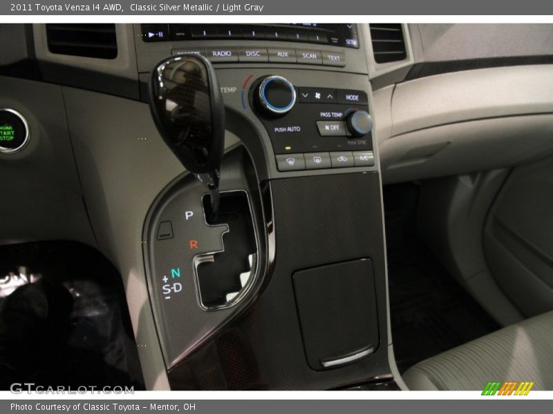  2011 Venza I4 AWD 6 Speed ECT-i Automatic Shifter