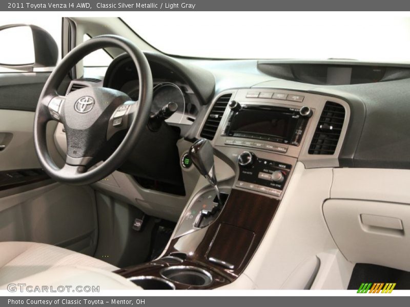 Classic Silver Metallic / Light Gray 2011 Toyota Venza I4 AWD