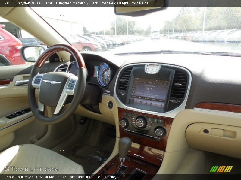 Tungsten Metallic / Dark Frost Beige/Light Frost Beige 2011 Chrysler 300 C Hemi