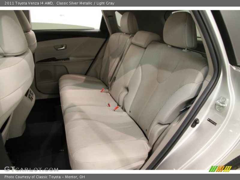 Classic Silver Metallic / Light Gray 2011 Toyota Venza I4 AWD