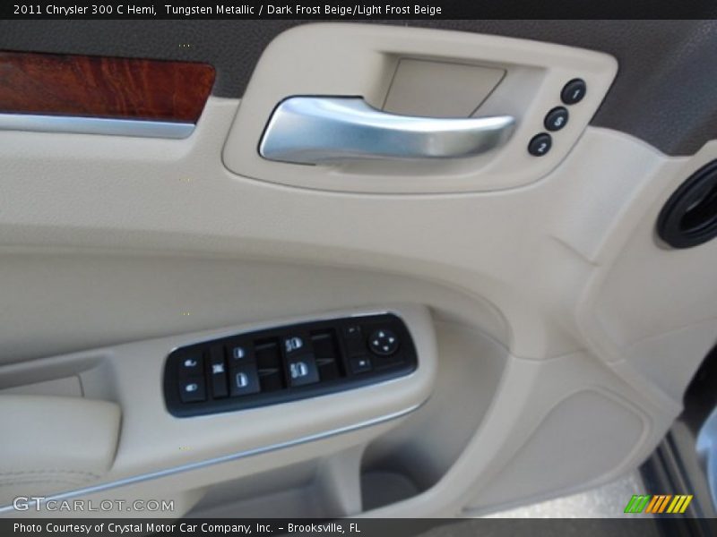 Tungsten Metallic / Dark Frost Beige/Light Frost Beige 2011 Chrysler 300 C Hemi