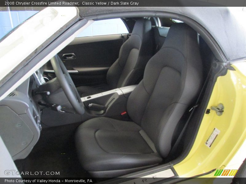 Front Seat of 2008 Crossfire Limited Roadster