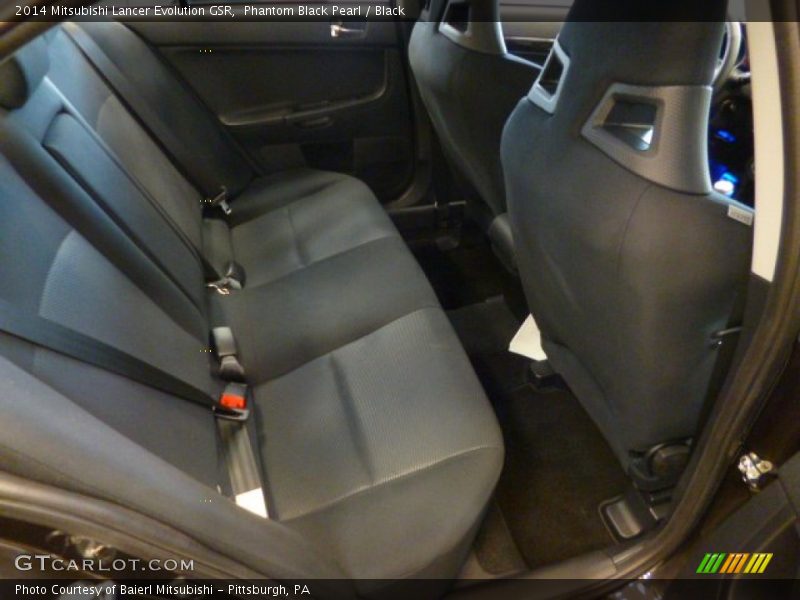 Phantom Black Pearl / Black 2014 Mitsubishi Lancer Evolution GSR