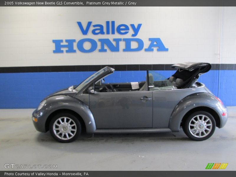 Platinum Grey Metallic / Grey 2005 Volkswagen New Beetle GLS Convertible