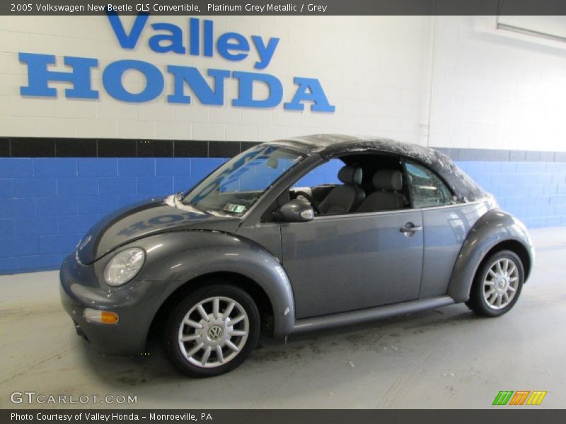 Platinum Grey Metallic / Grey 2005 Volkswagen New Beetle GLS Convertible