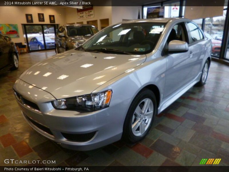 Front 3/4 View of 2014 Lancer SE AWC