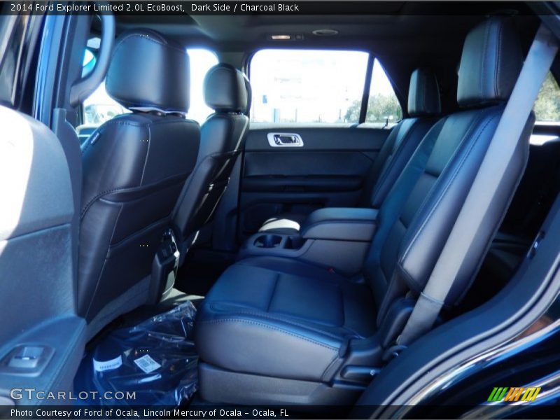 Rear Seat of 2014 Explorer Limited 2.0L EcoBoost