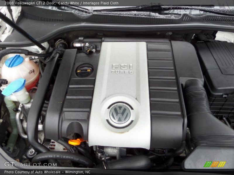  2008 GTI 2 Door Engine - 2.0 Liter FSI Turbocharged DOHC 16-Valve 4 Cylinder