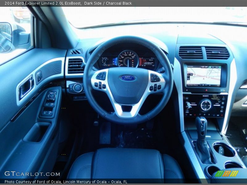 Dashboard of 2014 Explorer Limited 2.0L EcoBoost