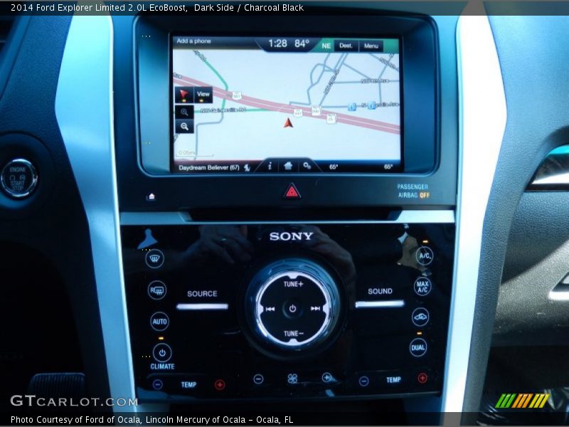 Navigation of 2014 Explorer Limited 2.0L EcoBoost