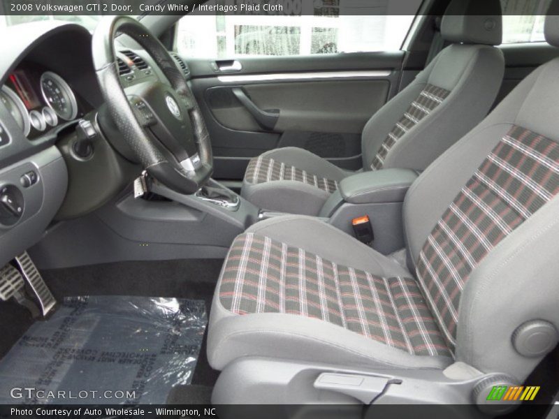 Front Seat of 2008 GTI 2 Door