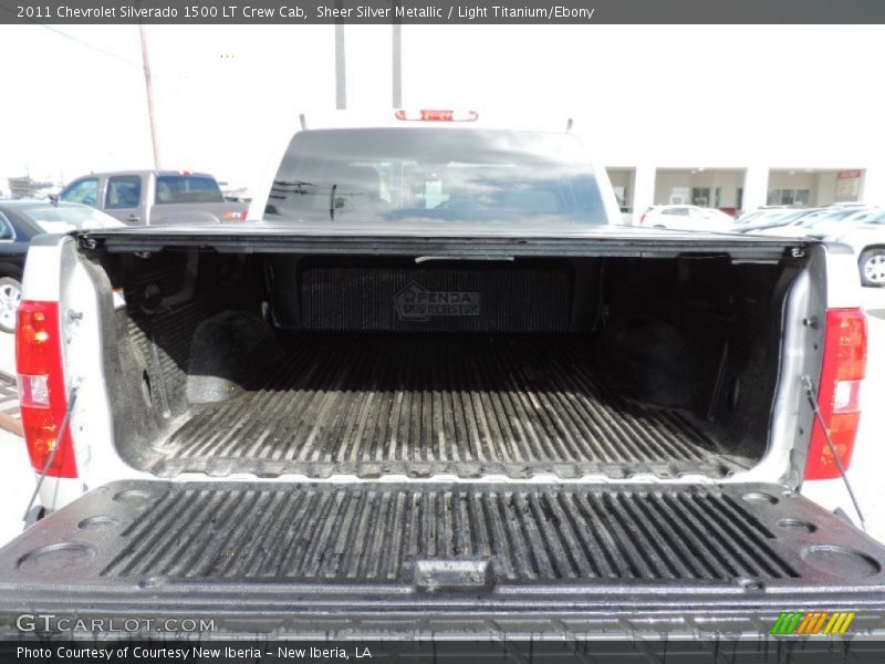Sheer Silver Metallic / Light Titanium/Ebony 2011 Chevrolet Silverado 1500 LT Crew Cab