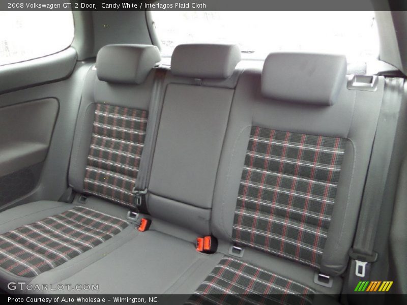 Rear Seat of 2008 GTI 2 Door