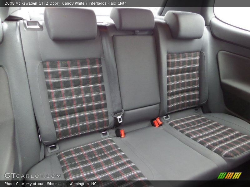 Candy White / Interlagos Plaid Cloth 2008 Volkswagen GTI 2 Door