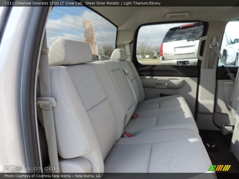 Sheer Silver Metallic / Light Titanium/Ebony 2011 Chevrolet Silverado 1500 LT Crew Cab