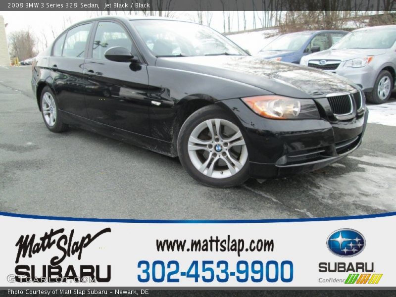 Jet Black / Black 2008 BMW 3 Series 328i Sedan
