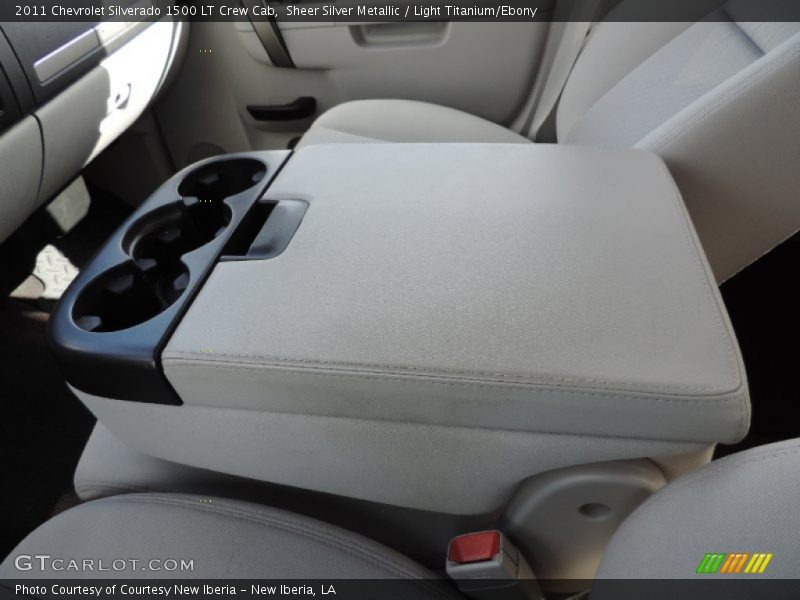Sheer Silver Metallic / Light Titanium/Ebony 2011 Chevrolet Silverado 1500 LT Crew Cab