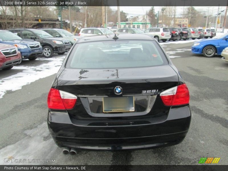 Jet Black / Black 2008 BMW 3 Series 328i Sedan