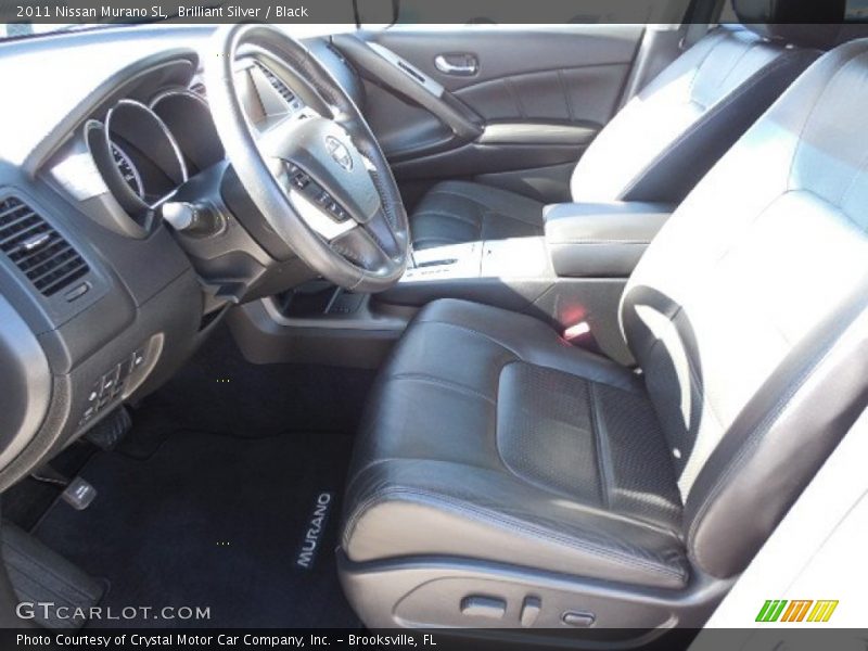 Brilliant Silver / Black 2011 Nissan Murano SL