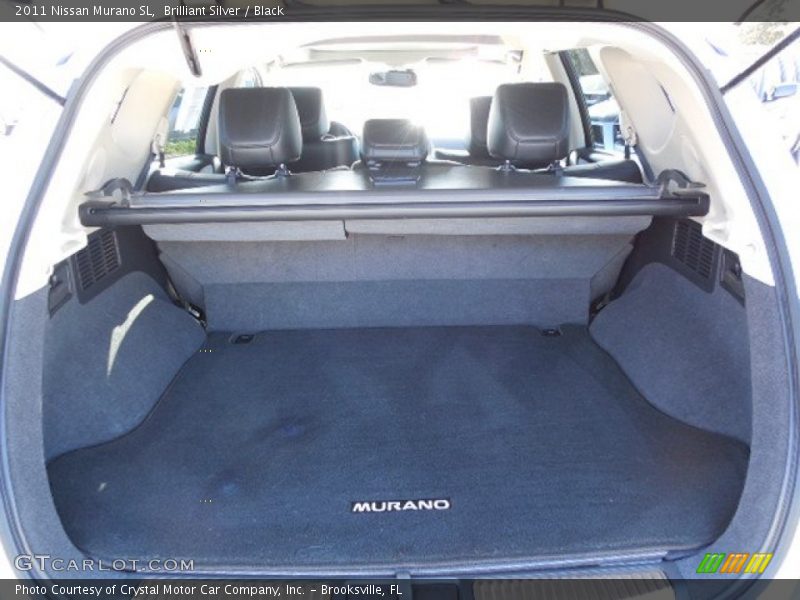 Brilliant Silver / Black 2011 Nissan Murano SL
