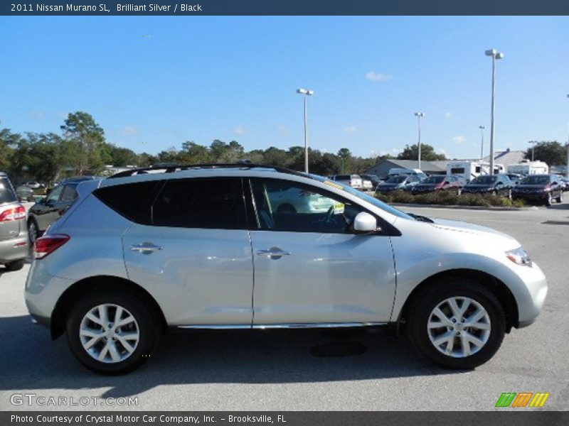 Brilliant Silver / Black 2011 Nissan Murano SL