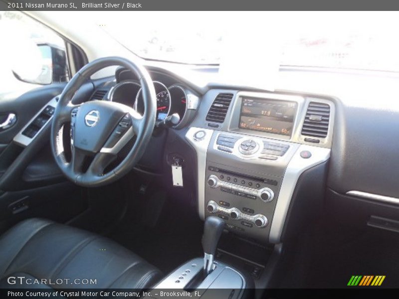 Brilliant Silver / Black 2011 Nissan Murano SL