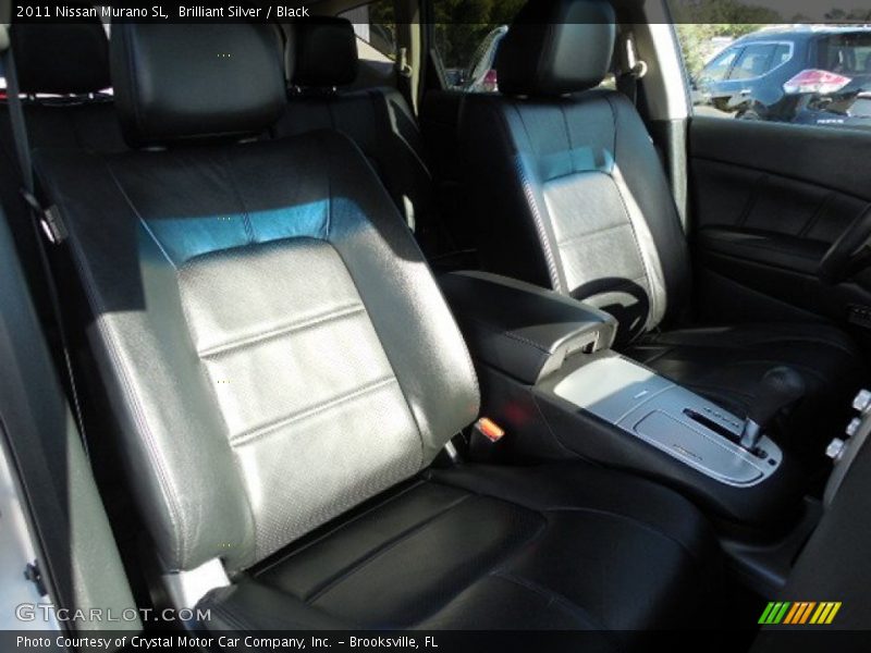 Brilliant Silver / Black 2011 Nissan Murano SL