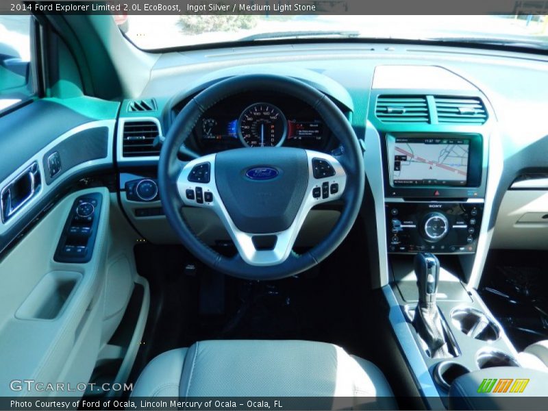 Dashboard of 2014 Explorer Limited 2.0L EcoBoost