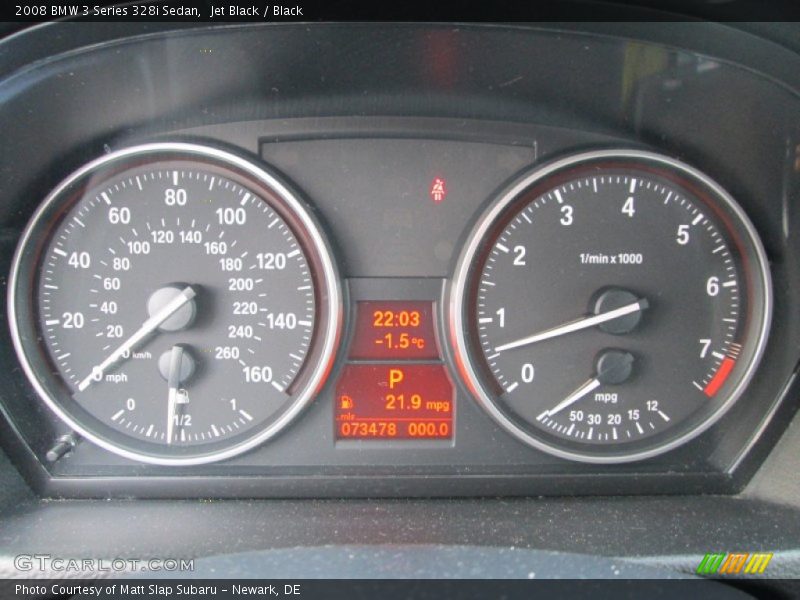 Jet Black / Black 2008 BMW 3 Series 328i Sedan