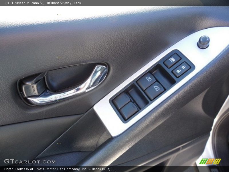 Brilliant Silver / Black 2011 Nissan Murano SL