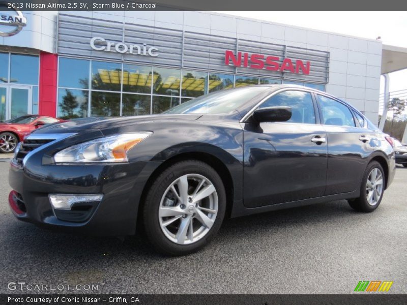 Storm Blue / Charcoal 2013 Nissan Altima 2.5 SV