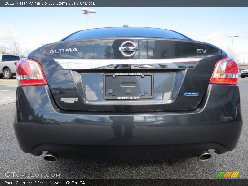 Storm Blue / Charcoal 2013 Nissan Altima 2.5 SV
