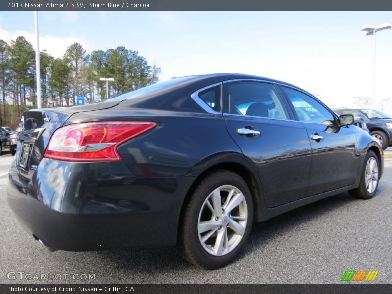 Storm Blue / Charcoal 2013 Nissan Altima 2.5 SV