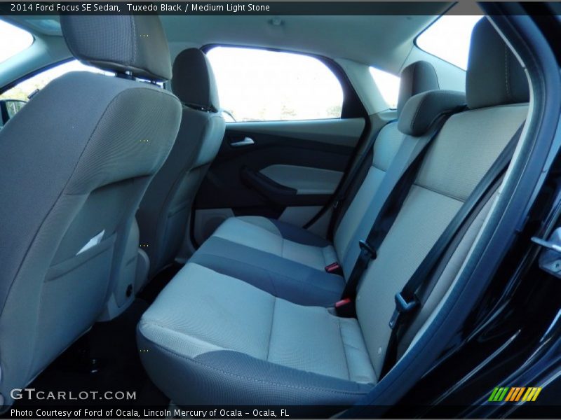 Tuxedo Black / Medium Light Stone 2014 Ford Focus SE Sedan