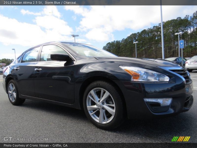 Storm Blue / Charcoal 2013 Nissan Altima 2.5 SV