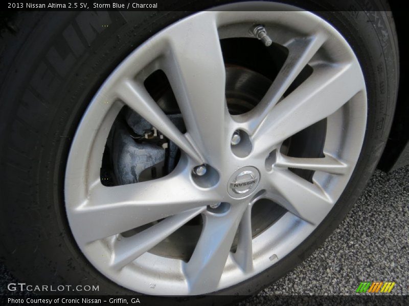 Storm Blue / Charcoal 2013 Nissan Altima 2.5 SV