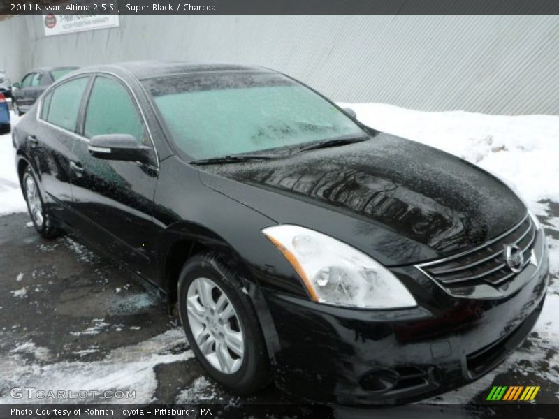 Super Black / Charcoal 2011 Nissan Altima 2.5 SL